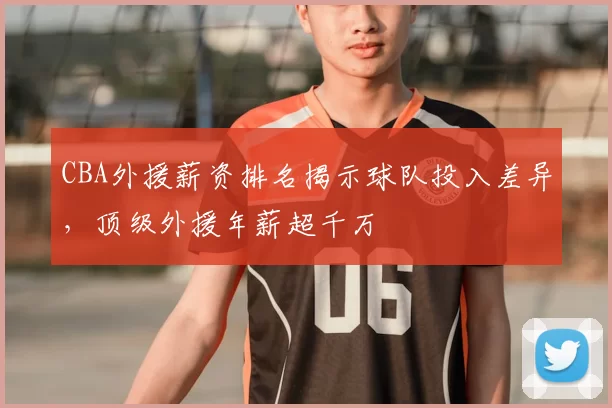 CBA外援薪资排名揭示球队投入差异,顶级外援年薪超千万